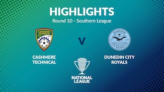 Cashmere Technical - Royaux de la Ville de Dunedin | Tour 10 | Southern League | Men's National League Regional Phase | Résumé vidéo