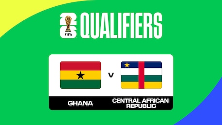 Ghana v Central African Republic | FIFA World Cup 26™ CAF Qualifiers | Full Match Replay