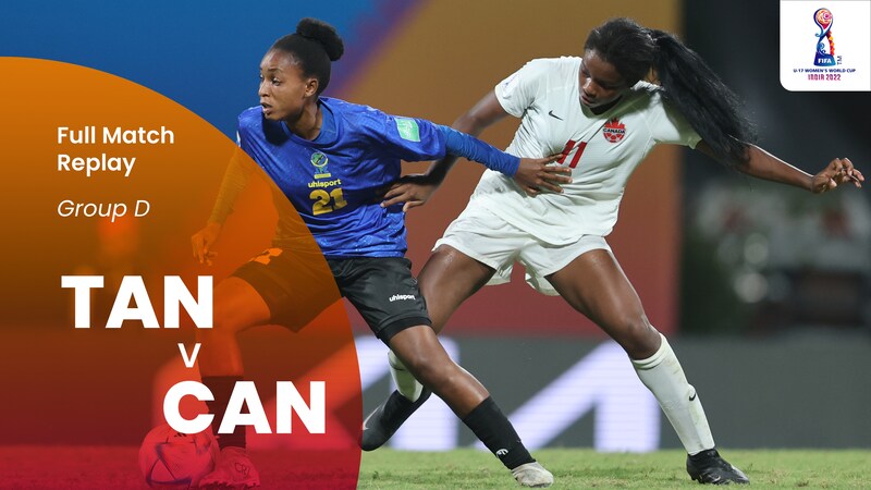 Tansania Kanada Gruppe D Fifa U 17 Frauen Weltmeisterschaft Indien 2022™ Spiel In Voller 