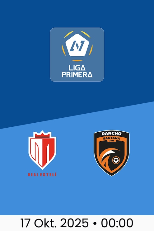 Real Estelí - Rancho Santana FC | Liga Primera Nicaragua 2025/26