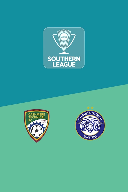 Cashmere Technical - Christchurch United | Südliche Liga | National-Liga 2025 | Spiel in voller Länge
