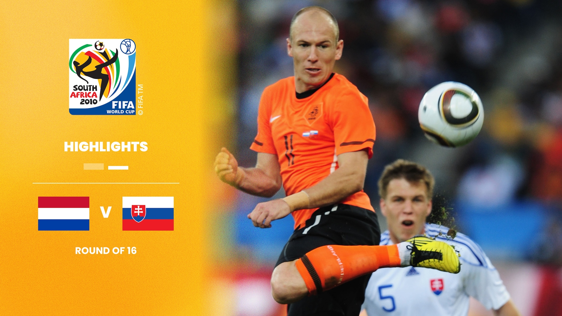 Niederlande - Slowakei | Achtelfinale | FIFA Fussball-Weltmeisterschaft Südafrika 2010™ | Highlights