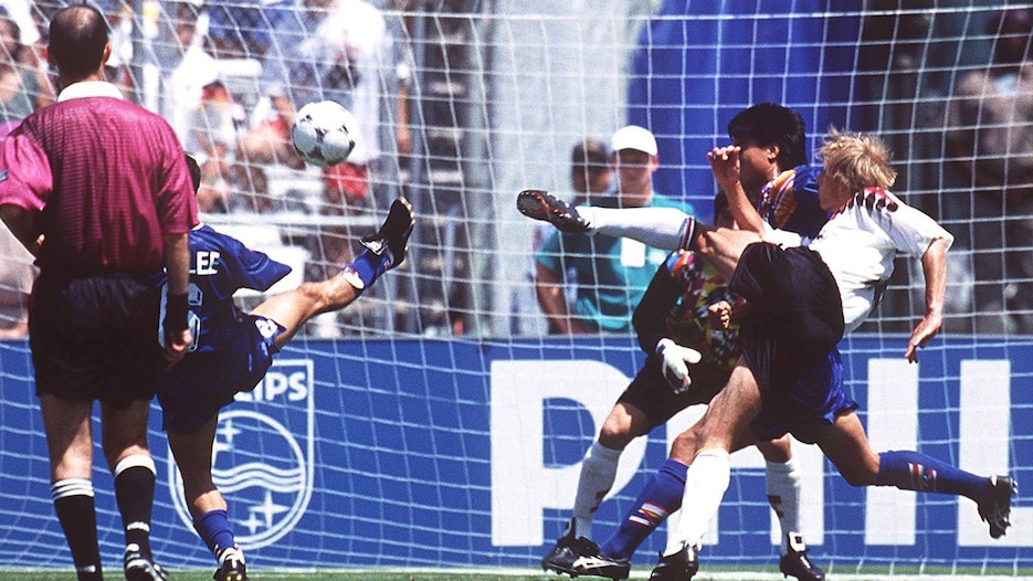 Gol de Jürgen Klinsmann 12' | Alemania vs República de Corea | Copa Mundial de la FIFA Estados Unidos 1994™