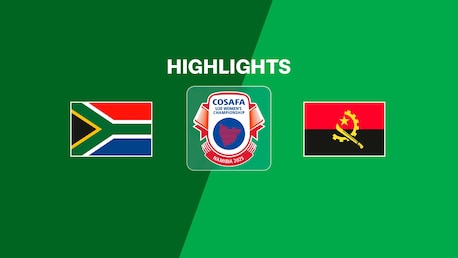 South Africa v Angola | Group Stage | COSAFA U-20 Women's Championship 2025 | Highlights