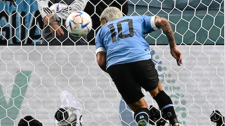 Gol de Giorgian De Arrascaeta aos 26' | Gana - Uruguai | Copa do Mundo FIFA de 2022, no Qatar