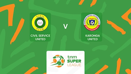 Civil Service United x Karonga United | TNM Super League 2025 | Jogo completo