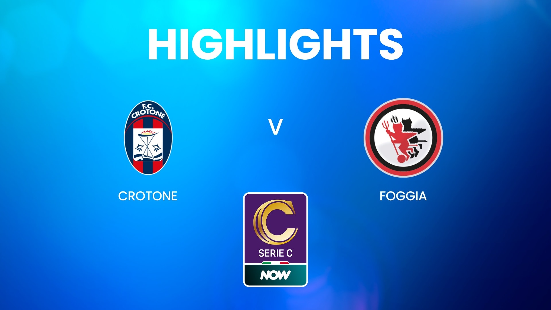 Crotone - Foggia | Serie C NOW | Résumé vidéo