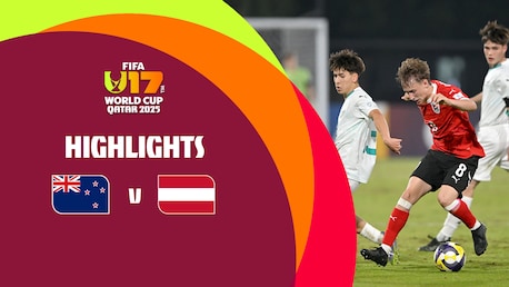 New Zealand v Austria | FIFA U-17 World Cup Qatar 2025™ | Highlights