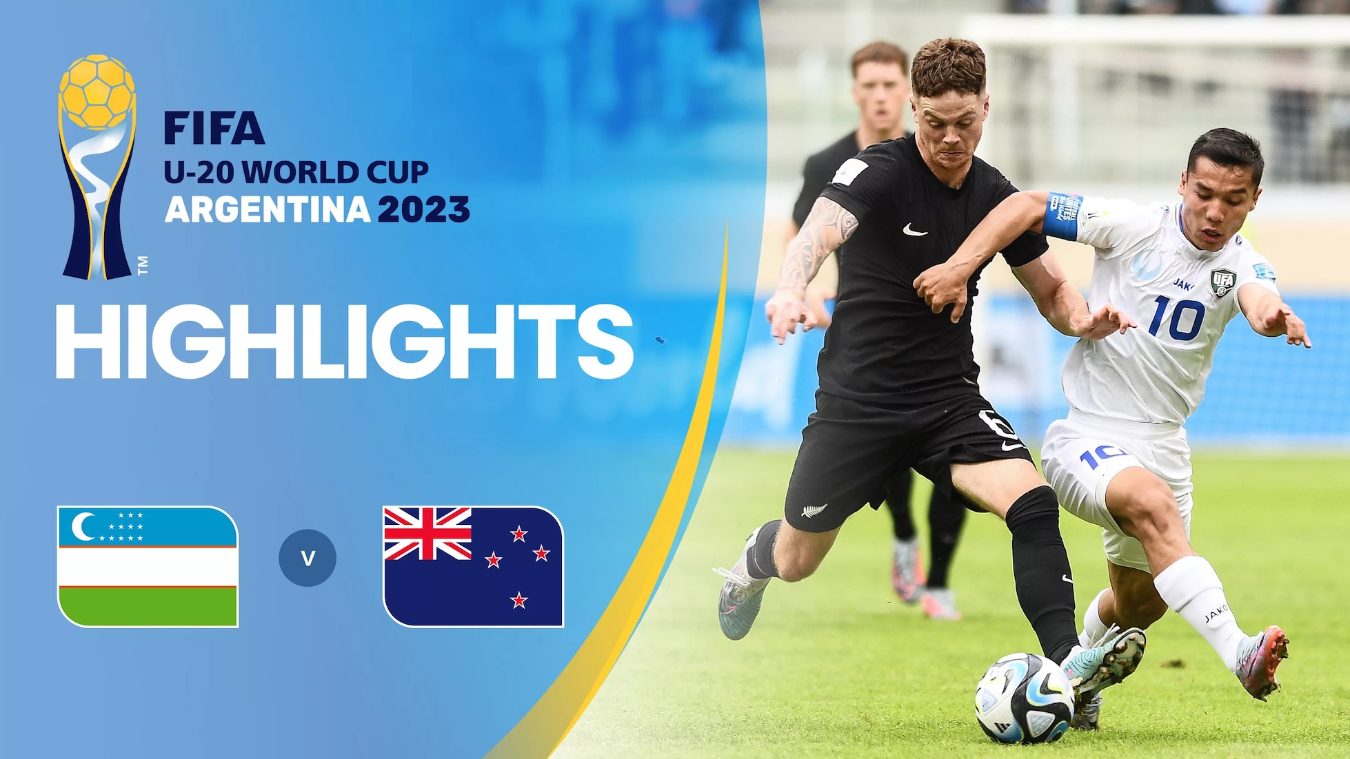Uzbequistão x Nova Zelândia | Grupo A | Copa do Mundo Sub-20 da FIFA de 2023 | Melhores momentos