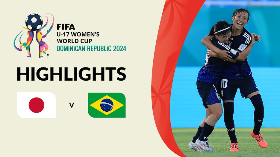 Japan v Brazil | Group D | FIFA U-17 Women's World Cup Dominican Republic 2024™ | Highlights