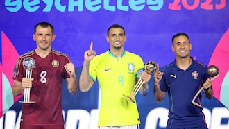 Award Ceremony | Copa del Mundo de Beach Soccer de la FIFA Seychelles 2025