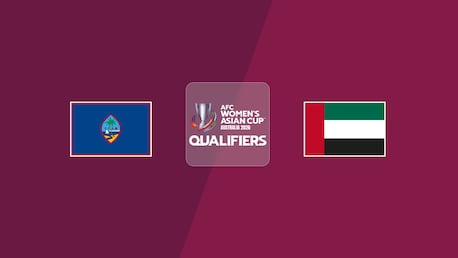Guam vs UAE | Grupo E | Clasificatorias de la Copa Asiática Femenina de la AFC 2026 | Partido completo