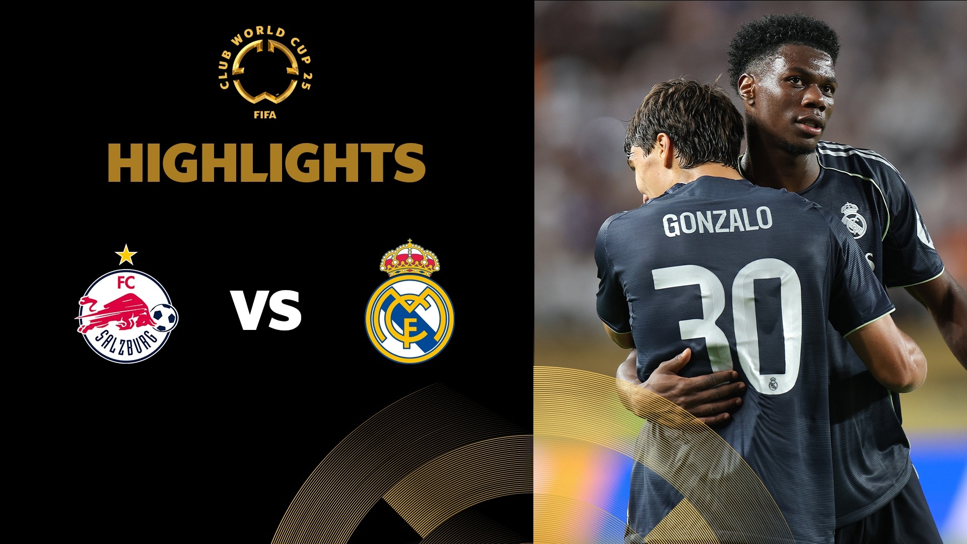 FC Salzburg v Real Madrid C.F. | Group H | FIFA Club World Cup 2025™ | Highlights