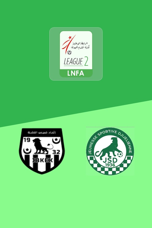 IB Khemis El Khechna vs JS Djijel | Ligue 2 2025/26 | Partido completo