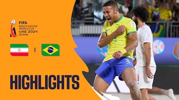 RI Iran - Brésil | Demi-finales | Coupe du Monde de Beach Soccer de la FIFA, Émirats Arabes Unis 2024 Dubaï™ | Résumé vidéo