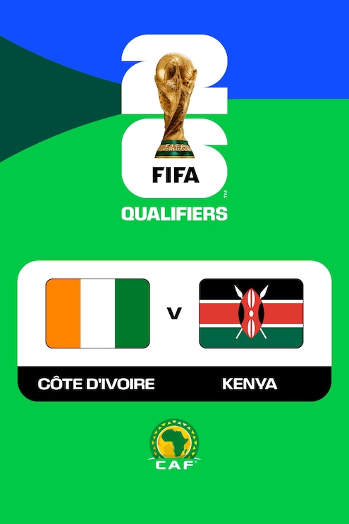 Costa de Marfil vs Kenia | Eliminatorias de la CAF a la Copa Mundial de la FIFA 26™ | Partido completo