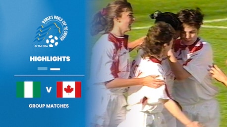 Nigeria vs Canadá | Grupo B | Copa Mundialdel Fútbol Femenino de la FIFA Suecia 1995™ | Highlights