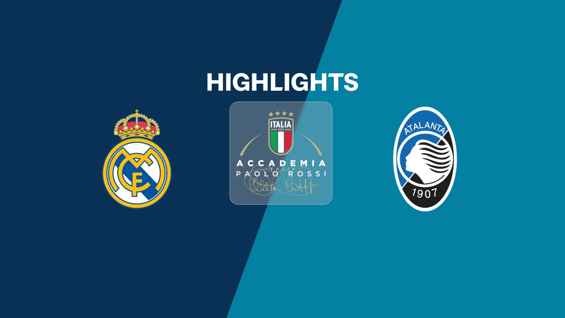 Real Madrid - Atalanta | Paolo Rossi Memorial Jungen U-14 2025 | Highlights