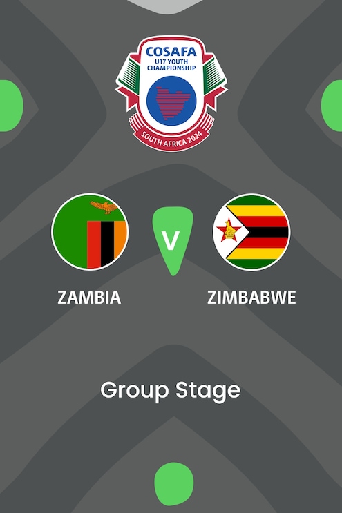 Zambia vs Zimbabue | Fase de grupos | CAF U-17 Africa Cup of Nations 2025 | Clasificatorio COSAFA | Partido completo