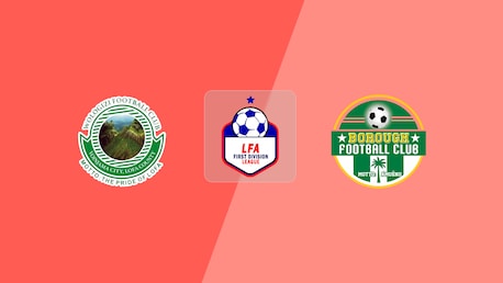 Wologisi FC vs Borough FC | LFA First Division League 2025/26 | Partido completo