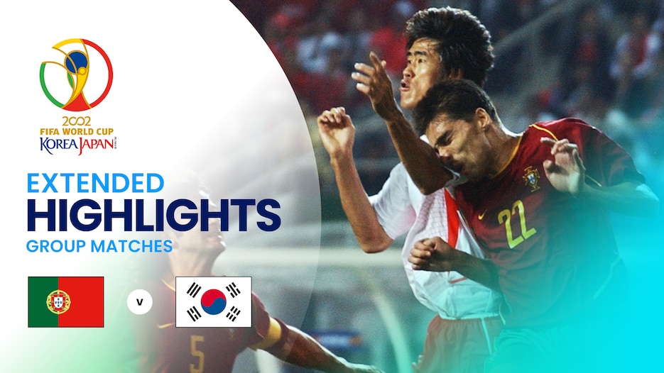 Portugal vs República de Corea | Fase de grupos | Copa Mundial de la FIFA Corea/Japón 2002™ | Highlights Extendidos