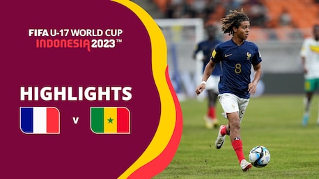 Francia vs Senegal | Octavos de final | Copa Mundial Sub 17 de Indonesia 2023™ | Highlights