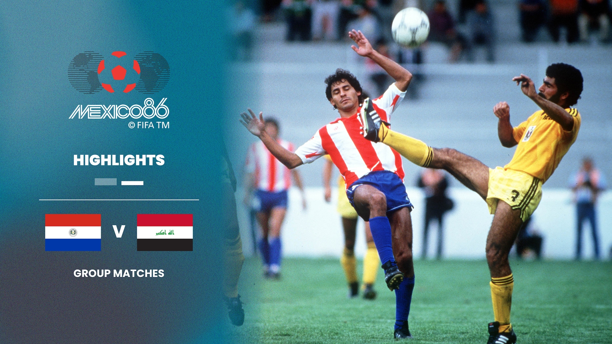 Paraguay v Iraq | Group B | 1986 FIFA World Cup Mexico™ | Highlights