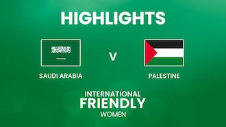 Saudi Arabia v Palestine | Women International Friendly | Highlights