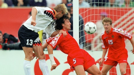 Rudi Völler Goal 40' | Germany vs Belgium | 1994 FIFA World Cup USA™