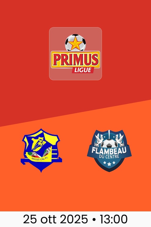 Ngozi City - Flambeau du Centre | Primus Ligue Burundi 2025/26