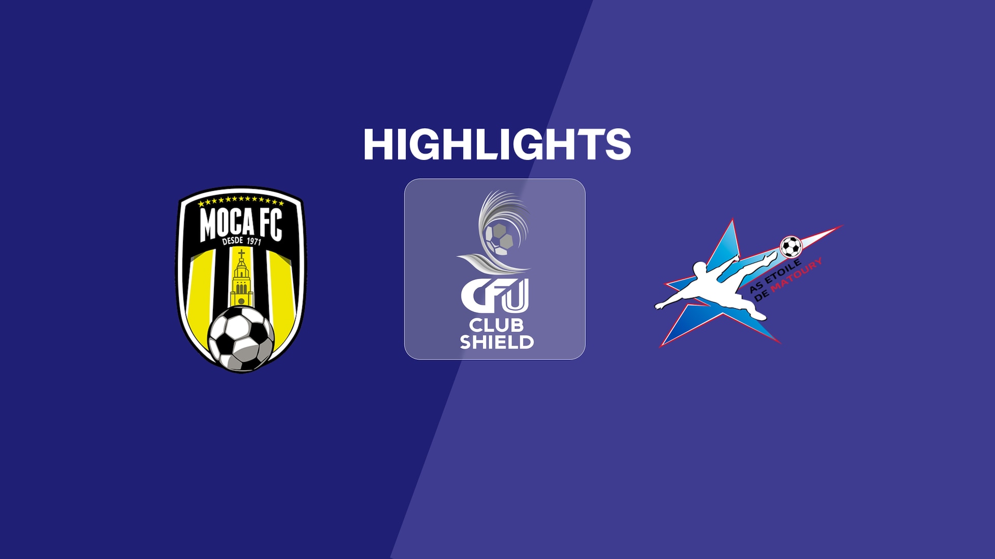 Moca FC vs AS Étoile de Matoury | Grupo B | 2025 CFU Club Shield | Highlights