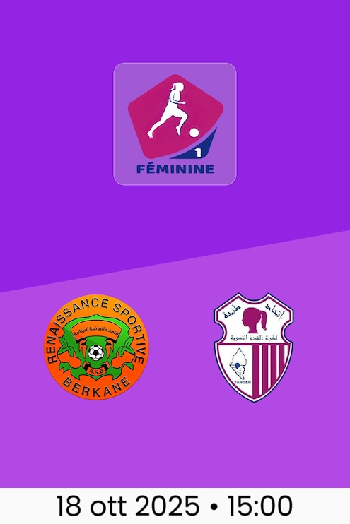 RSB Berkane - Itehad de Tanger | Campionato Femminile D1 2025-26