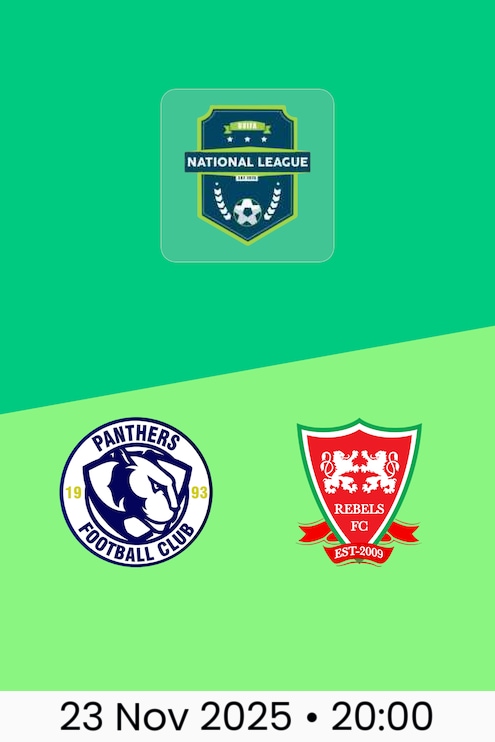 Panthers FC v Rebels FC | BVIFA National League 2025/26