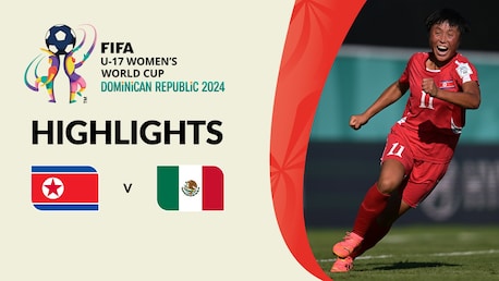 Corea del Nord - Messico | Gruppo C | Coppa del Mondo femminile FIFA U-17 Repubblica Dominicana 2024 | Highlights