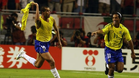 Rivaldo Goal 67' | Brazil vs Belgium | 2002 FIFA World Cup Korea/Japan™