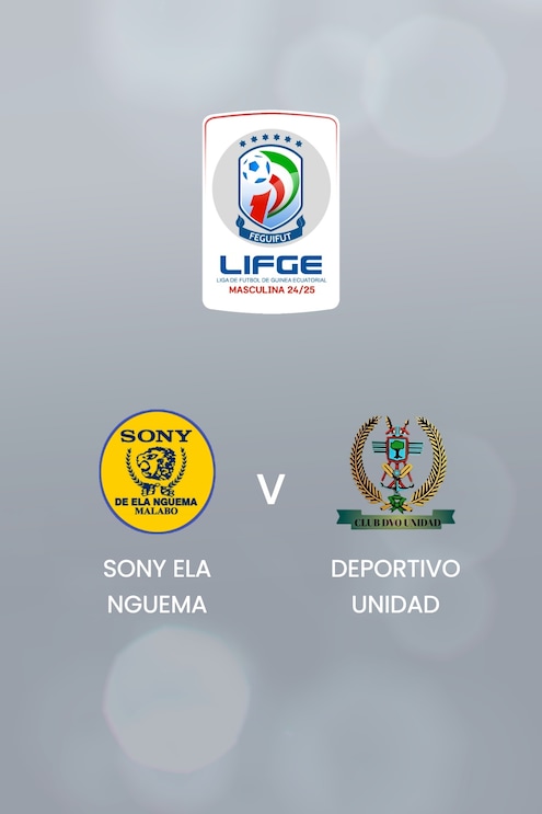 Sony Ela Nguema - Deportivo Unidad | Liga de Fútbol de Guinea Equatorial 2024-25 | Spiel in voller Länge
