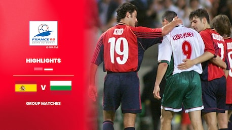 Spanien - Bulgarien | Gruppe D | FIFA Fussball-Weltmeisterschaft Frankreich 1998™ | Highlights