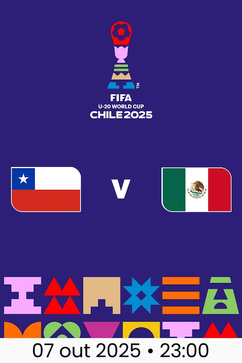 Chile x México | Copa do Mundo Sub-20 da FIFA Chile 2025™