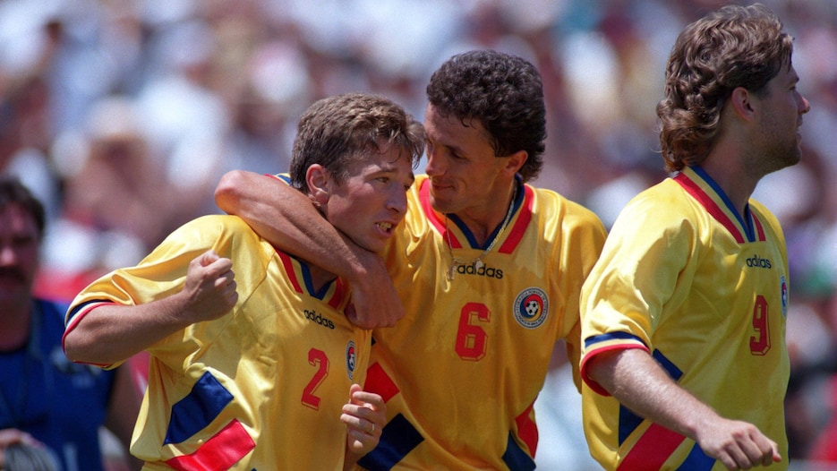 Das Tor von Dan Petrescu 18' | USA - Rumänien | FIFA Fussball-Weltmeisterschaft USA 1994™