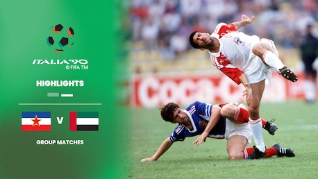Jugoslavia - Emirati Arabi Uniti | Gruppo D | Coppa del mondo FIFA Italia 1990 | Highlights