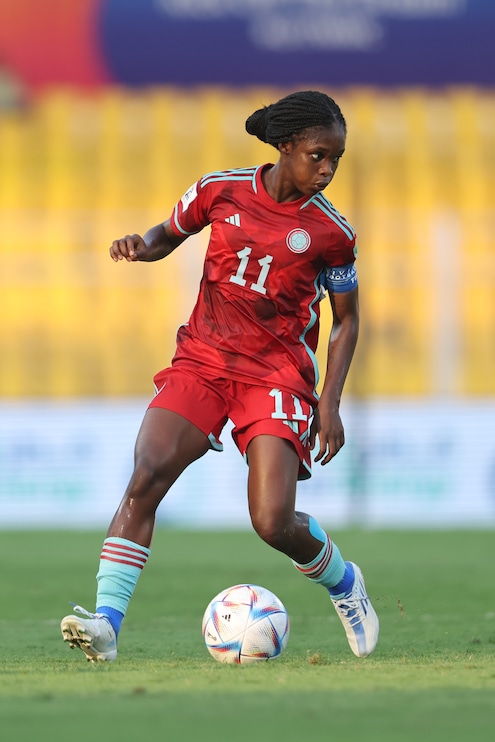 Nigeria - Kolumbien | Halbfinale | FIFA U-17-Frauen-Weltmeisterschaft Indien 2022™ | Spiel in voller Länge