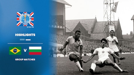 Brasil vs Bulgaria | Grupo 3 | Copa Mundial de la FIFA Inglaterra 1966™ | Highlights