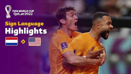 Holanda x Estados Unidos | Oitavas de final | Copa do Mundo FIFA de 2022, no Qatar | Melhores momentos (Linguagem de sinais)