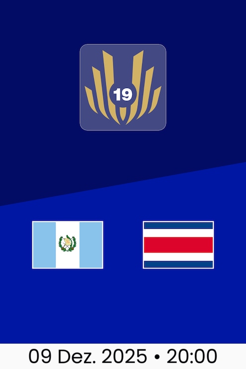 Guatemala - Costa Rica | UNCAF FIFA Forward 2025 U19-Turnier