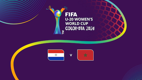 Paraguay vs Marruecos | Grupo C | Copa Mundial Femenina Sub-20 de la FIFA Colombia 2024™ | Partido completo