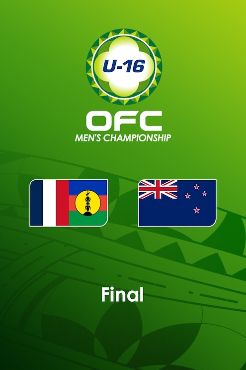 New Caledonia x Nova Zelândia | Final | Campeonato Masculino OFC Sub-16 2025 | Jogo completo