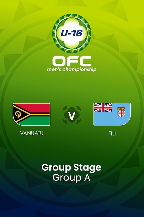 Vanuatu v Fiji | Group A | OFC U-16 Men's Championship | Full Match Replay
