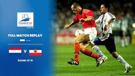 Niederlande - Jugoslawien | Achtelfinale | FIFA Fussball-Weltmeisterschaft Frankreich 1998™ | Spiel in voller Länge
