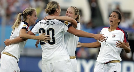 Gol de Abby Wambach aos 58' | Suécia - Estados Unidos | Copa do Mundo Feminina FIFA 2007, no China