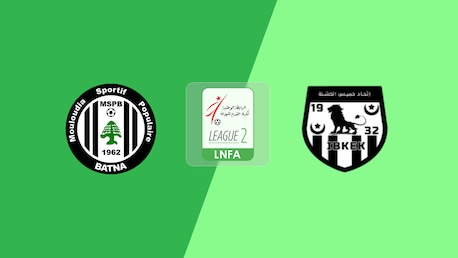 MSP Batna - IB Khemis El Khechna | Ligue 2 2025/26